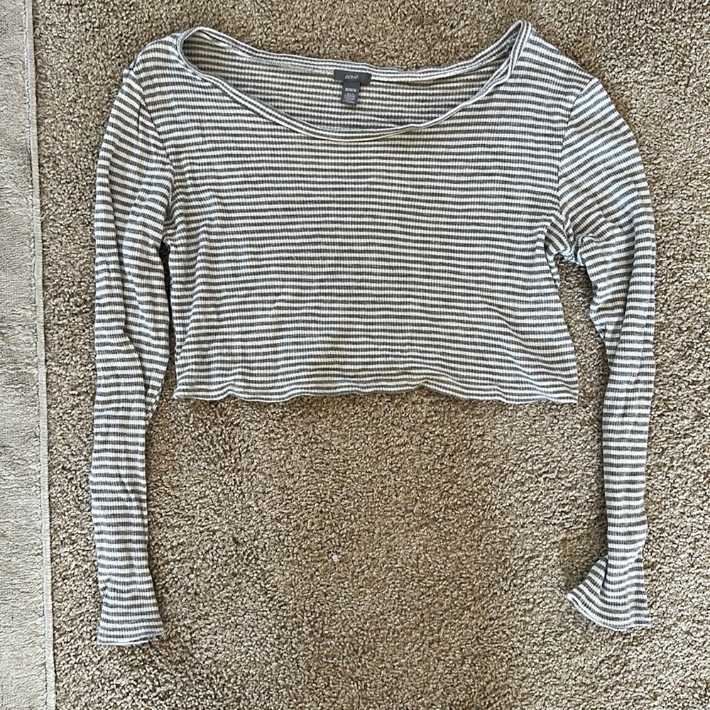 Striped long sleeve